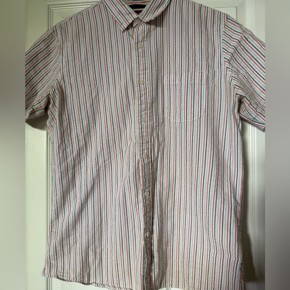 1901 Trim Fit Button-up striped shirt Men’s size L